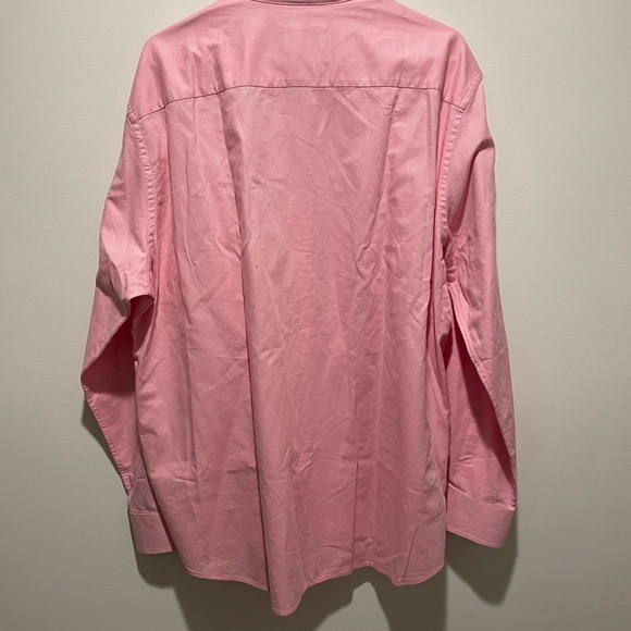 Johnston & Murphy Men's Pink Dress Shirt Size Large NWOT - Picture 2 of 4